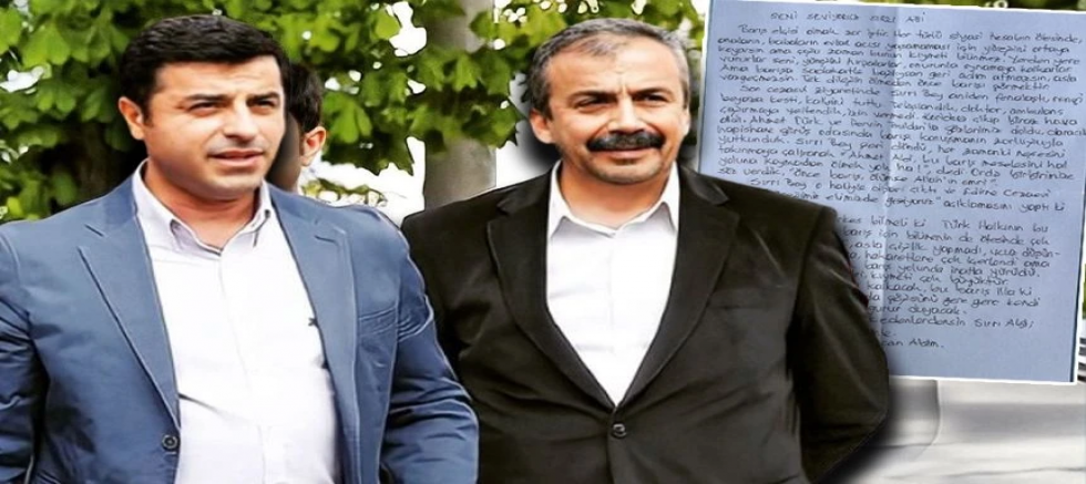 Selahattin Demirtaş ziyarette Sırrı Süreyya'nın nasıl fenalaştığını yazdı