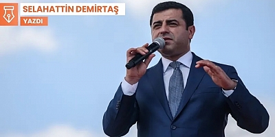 Demirtas gazete duvara yazdi