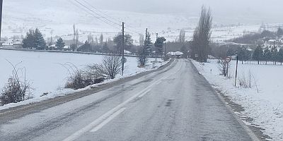 Göpsende kar manzaraları