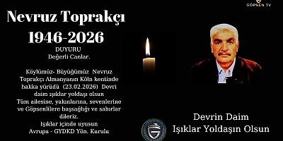 Güzel insanlar bir bir aramızdan ayrılıyor